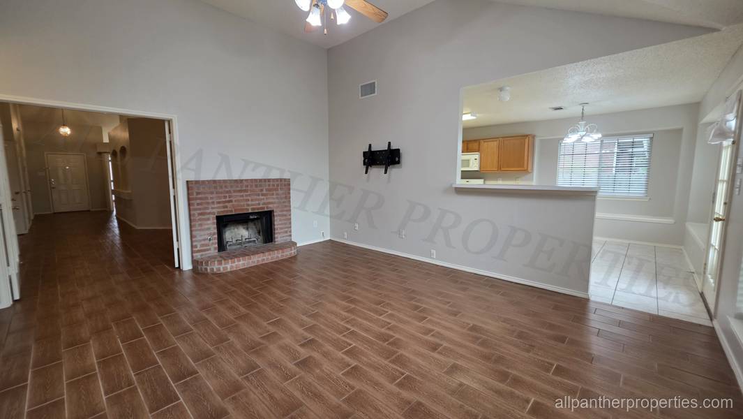 A room inside a home in the All Panther managed portfolio